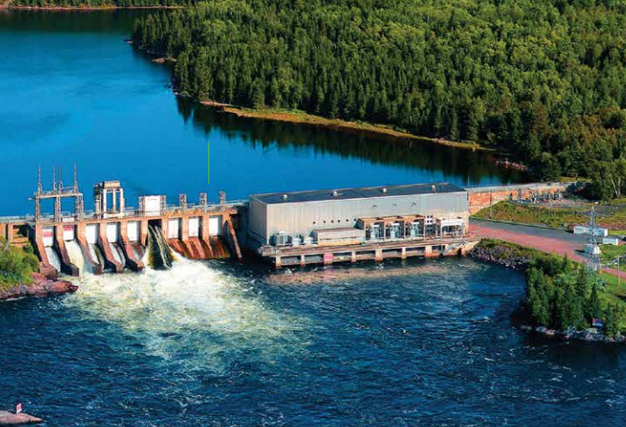 加拿大SMOKY FALLS水電站